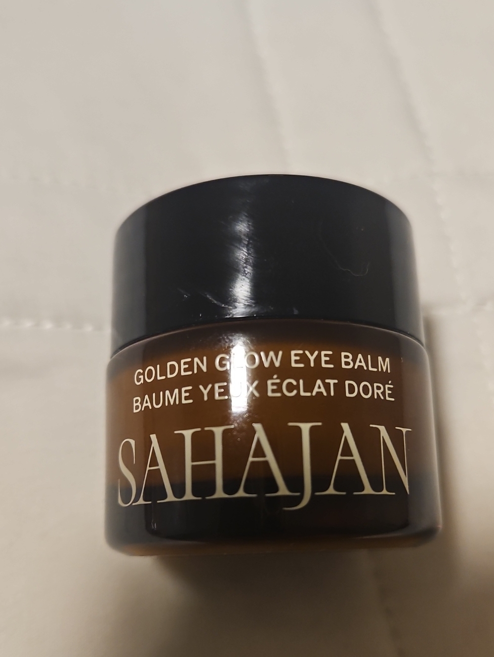 Sahajan Golden Glow Eye Balm – Nourishing Eye Treatment Used A Few Times
